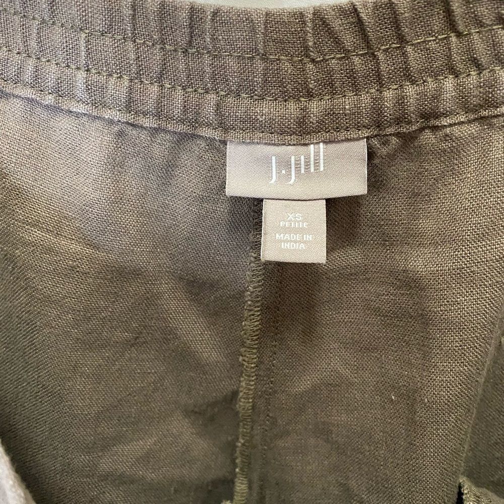 J. Jill linen brown trousers, size XS - Picture 4 of 5